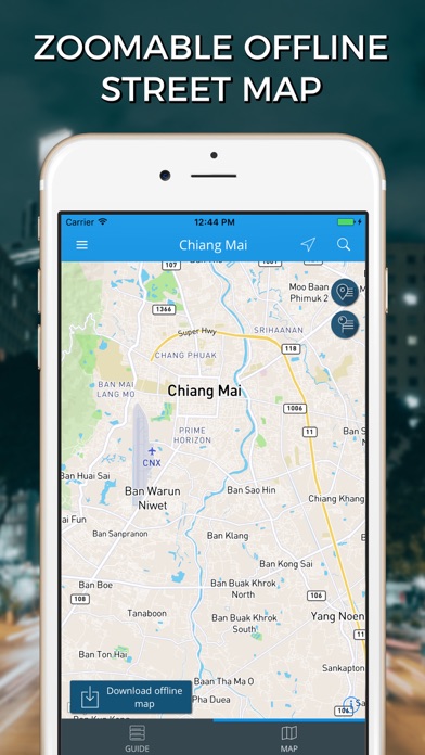 How to cancel & delete Chiang Mai Travel Guide with Offline Street Map from iphone & ipad 4