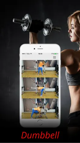 Game screenshot Dumbbell Exercises & Body Muscle Workouts Routine mod apk