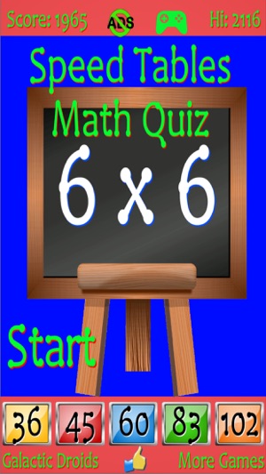 Speed Tables Math Quiz(圖4)-速報App