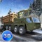 Get a logging truck and become a professional driver in winter
