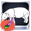Color and Drawing Tapir - For Kids
