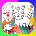 honden katten kleurplaat - leuke spelletjes gratis