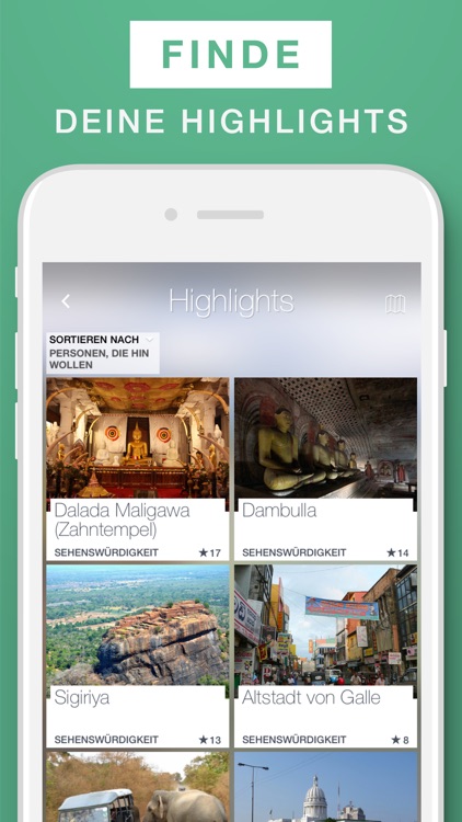 Sri Lanka Reiseführer & Offline-Karte