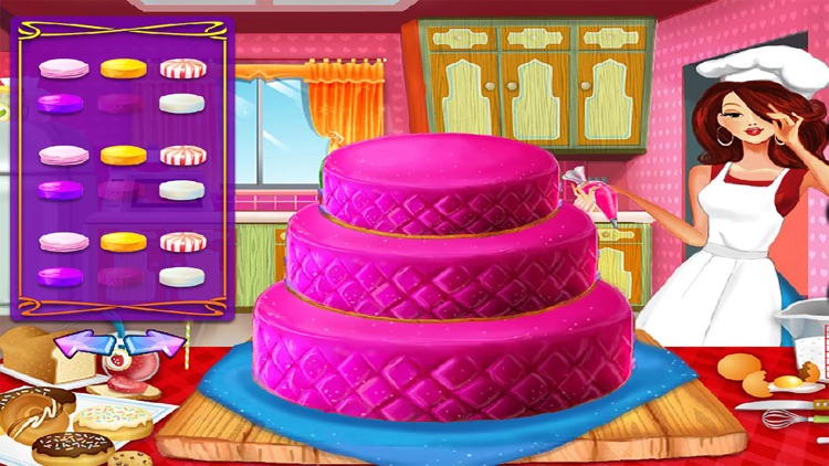  Realistic  Wedding  Cake  Decor  games  cooking girl by Laurene 
