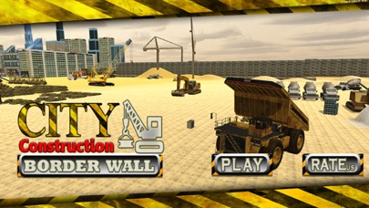 How to cancel & delete City Construction Border Wall & Driving Game from iphone & ipad 1