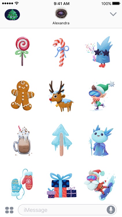 Magic Christmas Stickers