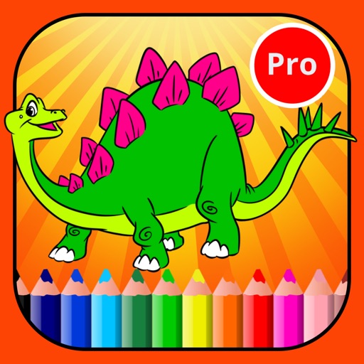 Dinosaur Coloring Page For Kid : Educational Game icon