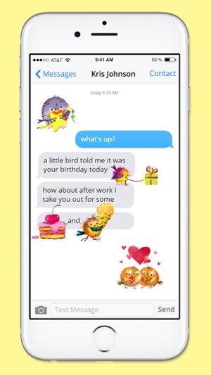 Cute Birds for Easter Spring Birthday Sticker Pack(圖2)-速報App