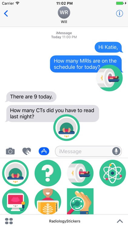 Radiology Stickers