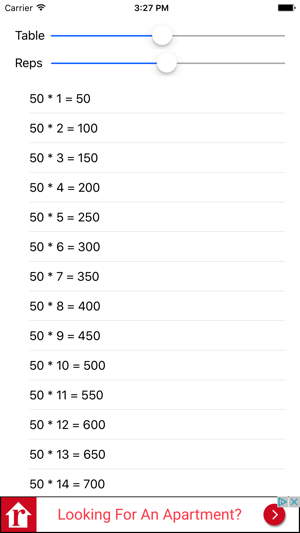 Times Table 2017