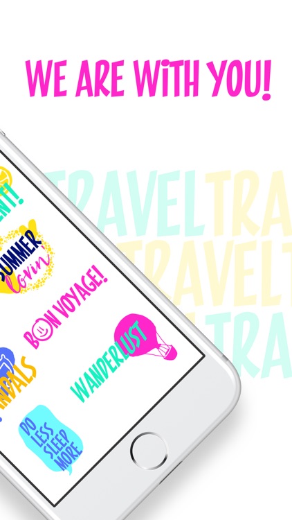 Summer sticker - travel stickers for iMessage