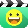 Funny Emoji Video, add face sticker