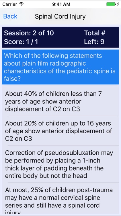 Spinal Cord Injury Board Review screenshot-3