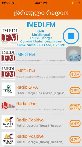 Game screenshot Radio Georgian apk