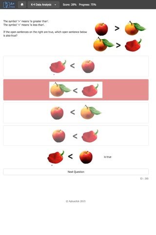 Aplusclick K4 Math screenshot 2