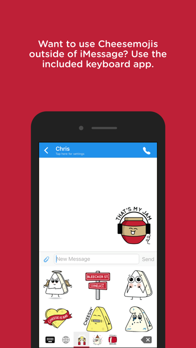 How to cancel & delete Cheesemojis by Murray’s from iphone & ipad 4