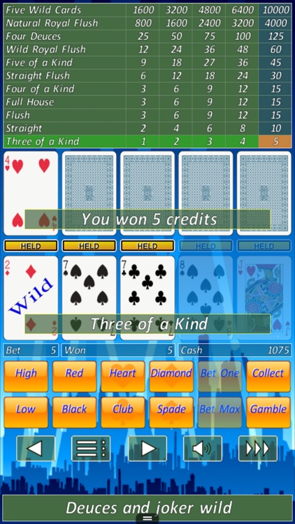 Video Poker by Toftwood
