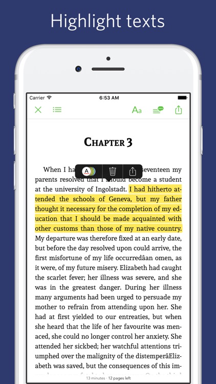 Frankenstein - notes, sync transcript screenshot-4