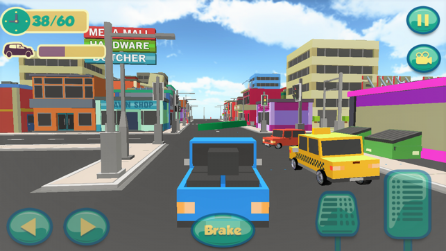 Gift Delivery Car: Driving & Parking in Block City(圖1)-速報App