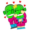 Romantic Robot stickers by Pendar