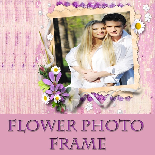 Flower Photo Frame And Pic Collage Download