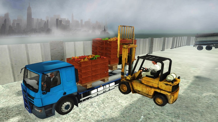 Truck Simulator Pro: Fruits Delivery- Forklift Sim screenshot-4