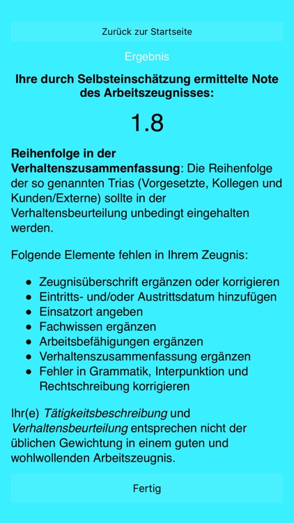 Arbeitszeugnisanalyse screenshot-3