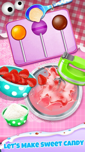 Candy Maker - Sweet Desserts Lollipop Making Games(圖2)-速報App