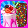 Candy Bar Milkshakes - Ice Cream Frozen Desserts