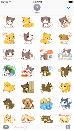 Pretty Dog Stickers Vol2(圖1)-速報App