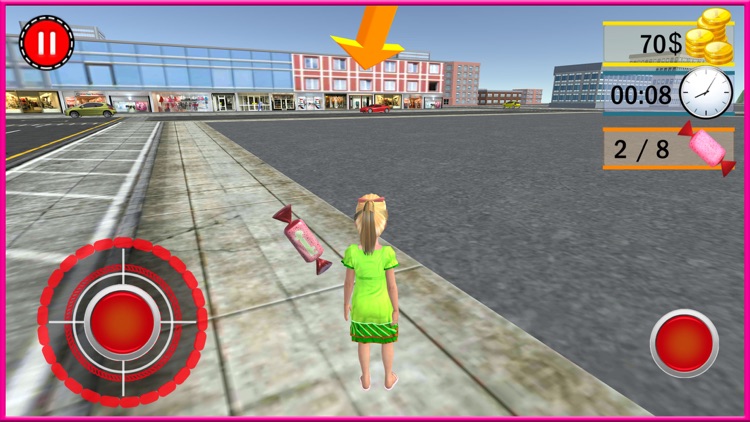 Kids Bicycle Candy Speed Collection Simulator 3D