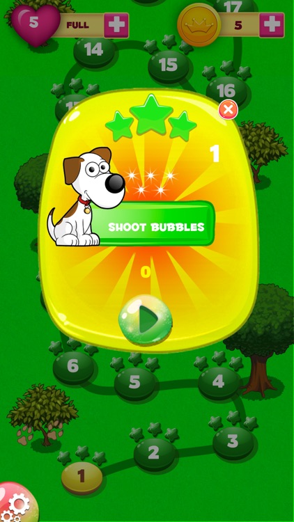 Dog bone Bubble Shooter