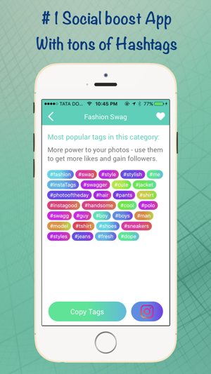 HashTags Pro - Hashtag Manager for Instagram(圖1)-速報App