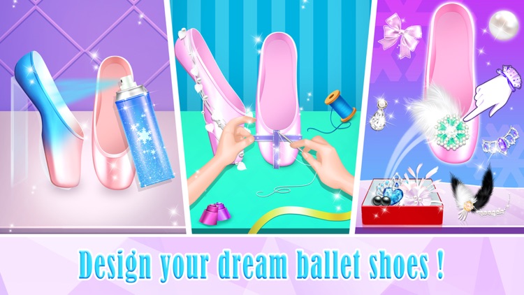 Princess Games! Ballet Ballerina Dress up Makeup