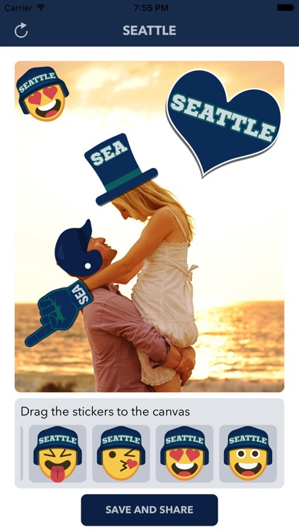 Seattle Baseball Stickers & Emojis