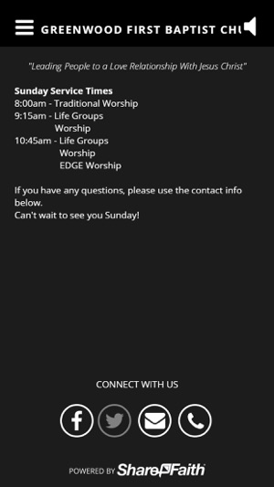 Greenwood First Baptist Church(圖2)-速報App