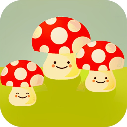 Mushroom Roll FULL - Physics Puzzle Game for Kids Icon