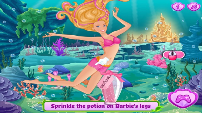 Mermaid Princess Show Angela fashion games girls(圖2)-速報App