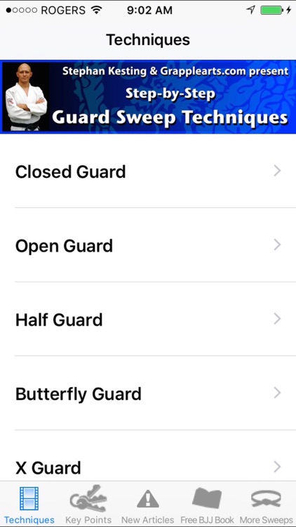 Guard Sweeps