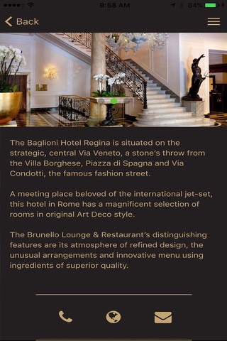 Baglioni Hotel Regina screenshot 2