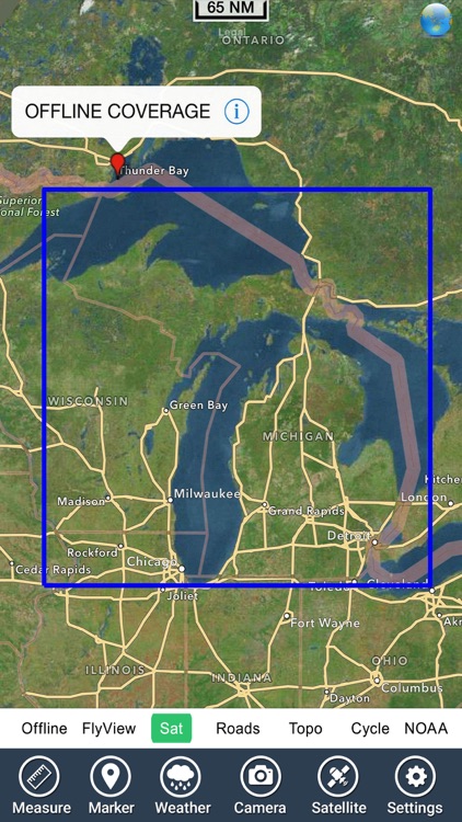 Michigan Lakes HD Fishing Maps screenshot-4