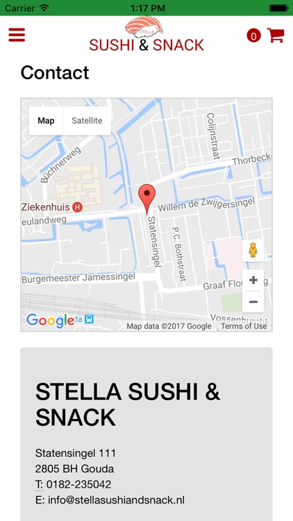 Stella sushi and snack