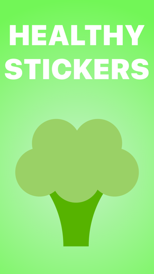 Healthy Vegan Stickers: We Love Fruits a