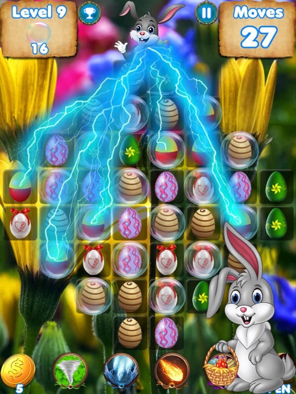 Easter Games Candy - match 3 for cute bunny hop screenshot 2