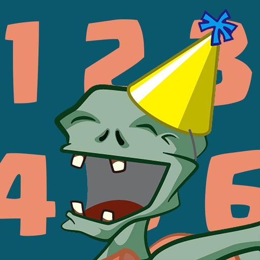 Numbers Zombie - Learn Numbers Game for kids Icon