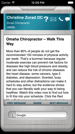 Zorad Chiropractic Wellness Assistant(圖2)-速報App