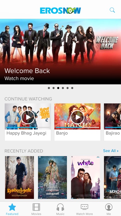 Eros Now — Bollywood and Indian Movies, TV & Music