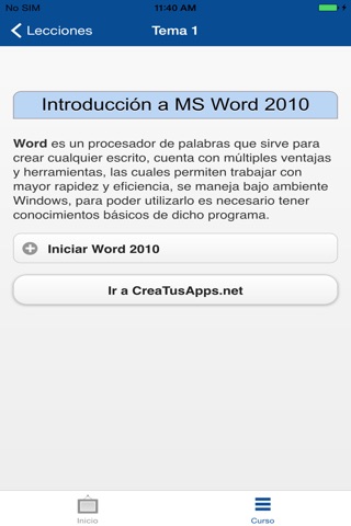 Curso para Microsoft Word 2010 Edition screenshot 4