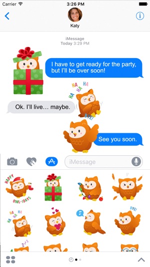 Oliver Owl Stickers(圖1)-速報App