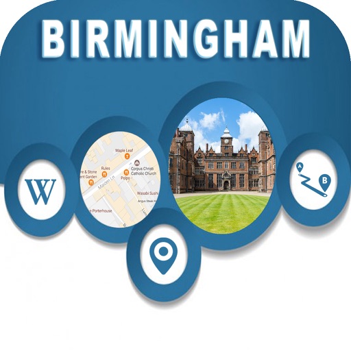 Brimingham UK Offline Map Navigation GUIDE icon